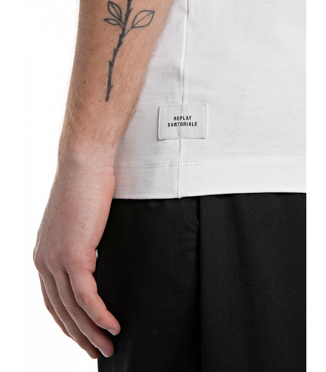 リラックスフィット ヘビーコットンジャージーTシャツ 詳細画像 ホワイト 4